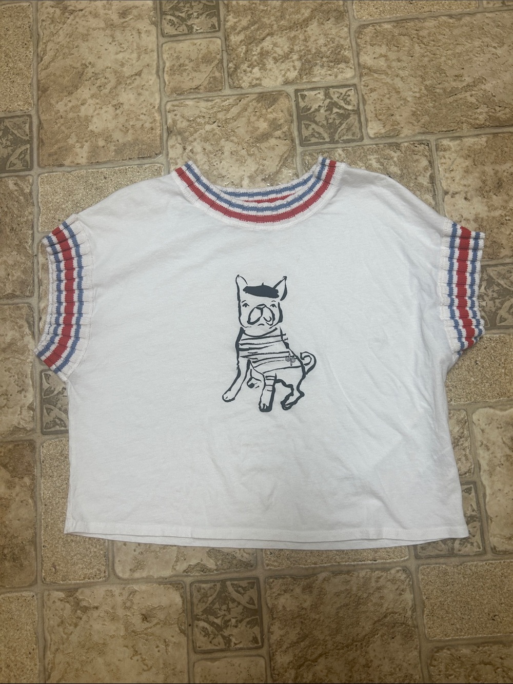 Anthropologie x Olivia Sewell Pup Tee Shirt - Picture 3 of 6